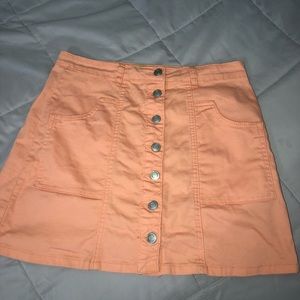 Button up summertime skirt